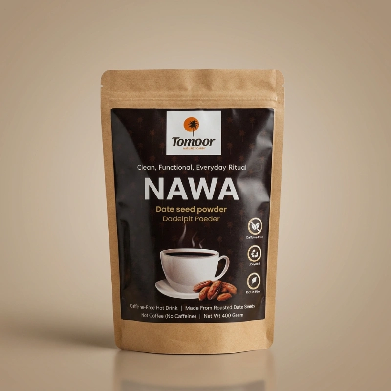 NAWA – Alternativa naturale al caffè, 100% noccioli di dattero tostati